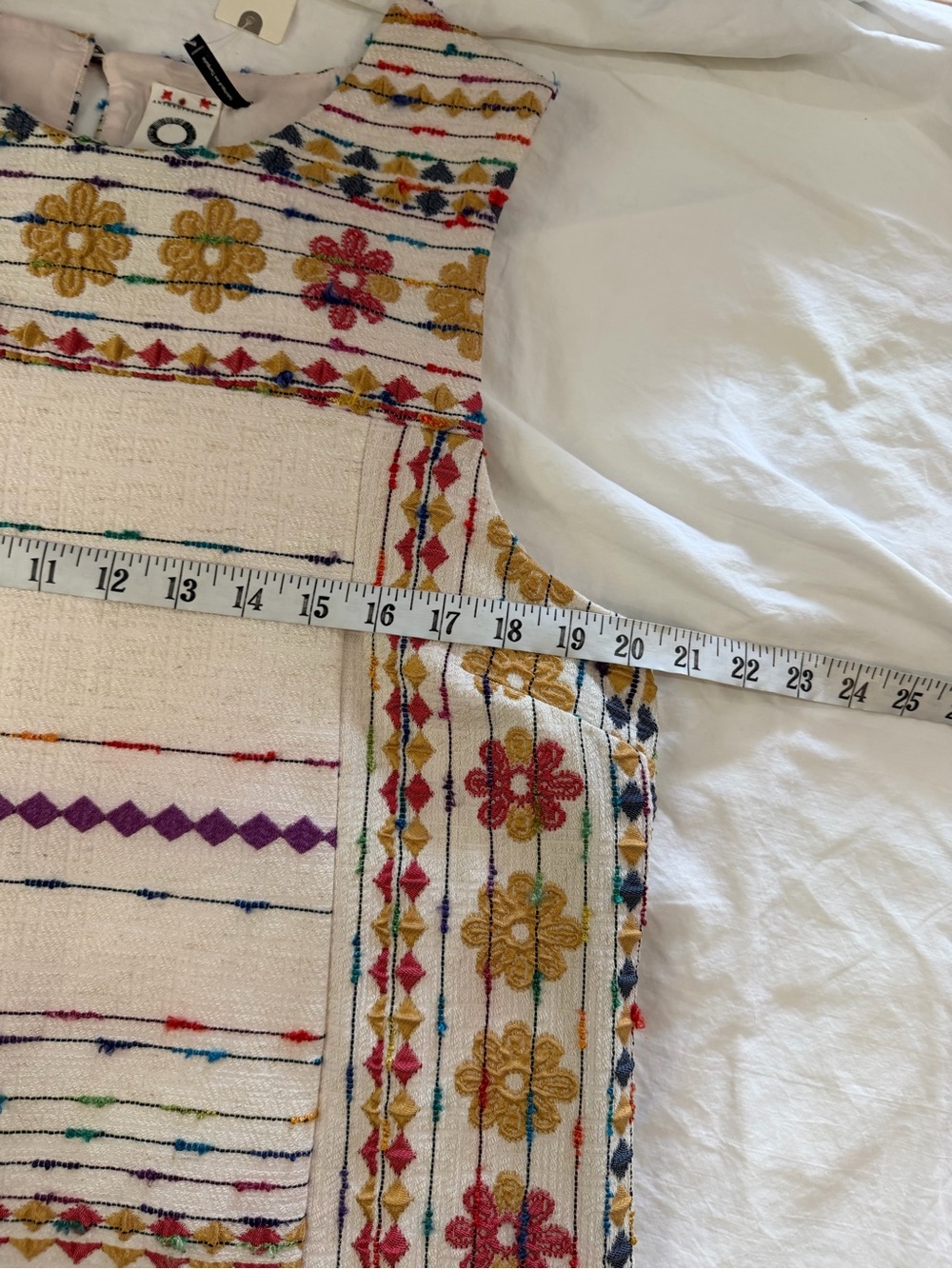 NWT ANTHROPOLOGIE AKEMI + KIN Prudence Embroidered Shift Dress 14 - Picture 11 of 16
